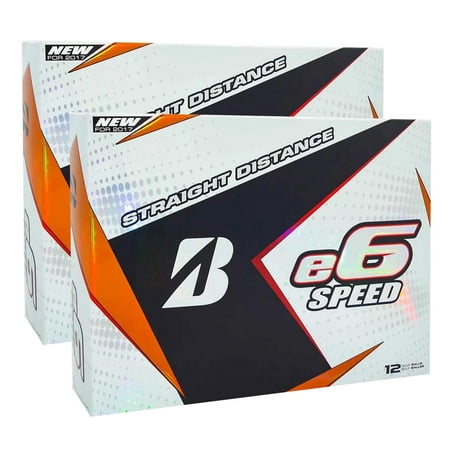 Bridgestone Golf 2017 e6 Speed Golf Balls, Prior Generation, 24