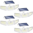 thumbnail image 1 of Luces solares INCX 156 LED 8W con sensor de movimiento IP65 a prueba de agua, 1 of 7