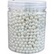 thumbnail image 1 of About 1600pcs 5mm Ivory Glass Pearl Round Loose Spacer Beads for DIY Craft Necklaces Bracelets Jewelry Making, 1 of 4