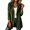 Army Green, variant on Womens Corduroy Shacket, Notch Lapel Button Down Jacket with Pockets, Loose Fit Mid-Length Long Sleeve Top, Fall Winter Vintage Layering Outerwear for Women