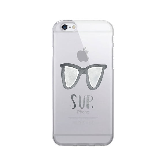 OTM Prints Clear Phone Case, SUP Cool Dude - iPhone 6/6s/7/7s