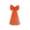 Orange #0, variant on Colorful Nylon Bow Curtain Buckle, 20x50cm Holiday Wedding Party Decorations, Includes 1 Piece
