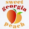 thumbnail image 2 of CafePress - Sweet Georgia Peach Infant Bodysuit - Baby Light Bodysuit, Size Newborn - 24 Months, 2 of 4