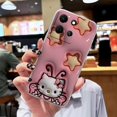 thumbnail image 3 of Clear Phone Case For Infinix NOTE 10 11 12 30 30i SMART 4 5 6 7 ZERO CAMON 19 20 PRO Case Funda Anime Hello K-kitty K-Kuromi, 3 of 5