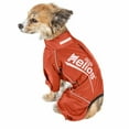 thumbnail image 2 of Dog Helios JKHL12TNXL Hurricanine Waterproof & Reflective Full Body Dog Coat Jacket with Heat Reflective Technology - Tangerine , Extra Large, 2 of 10