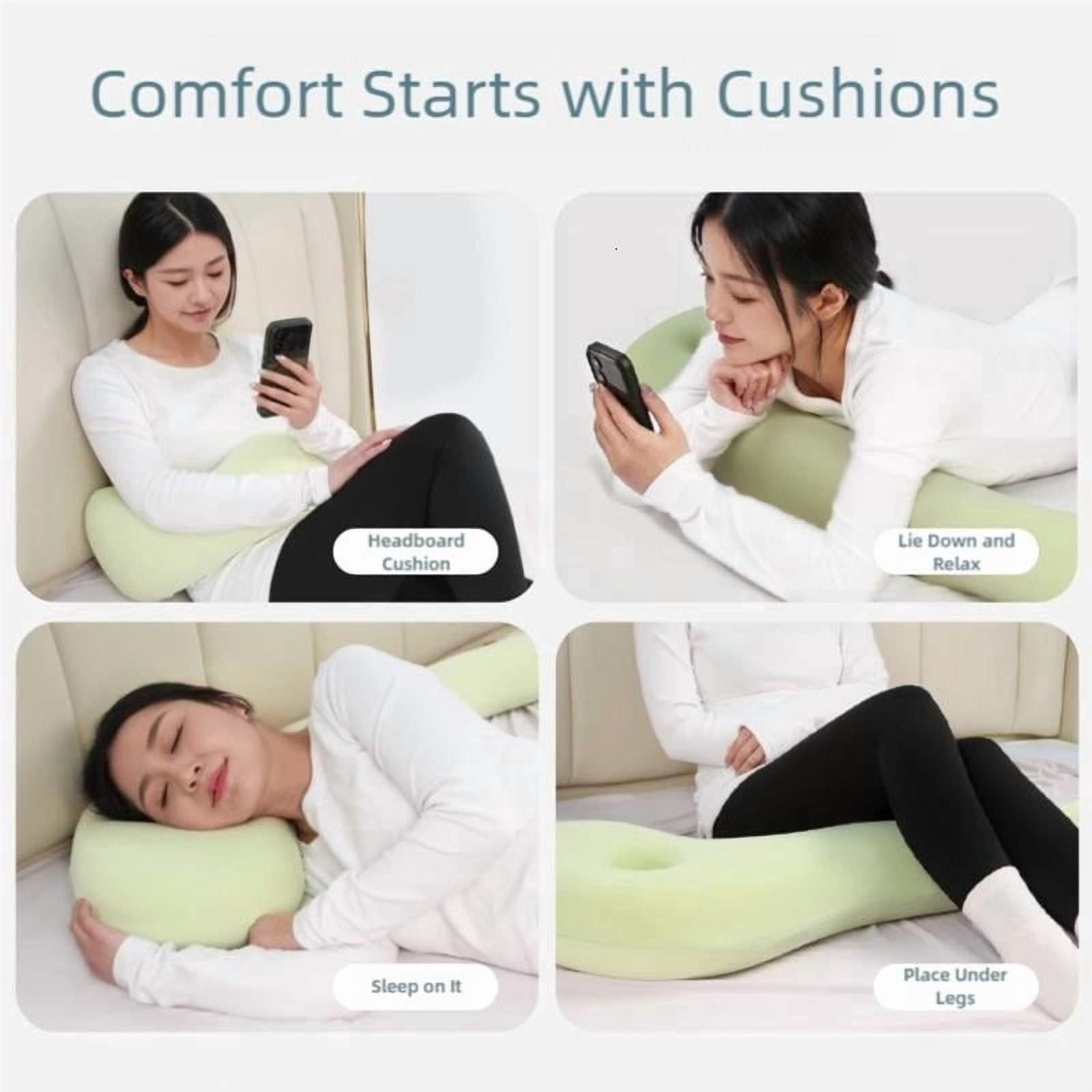 ANXPTIME Long Body Pillow Soft Memory Foam Cores For Bedside Comfort
