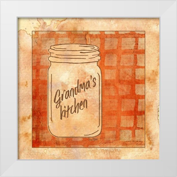 Murdock, Ramona 12x12 White Modern Wood Framed Museum Art Print Titled - Grandmas Kitchen