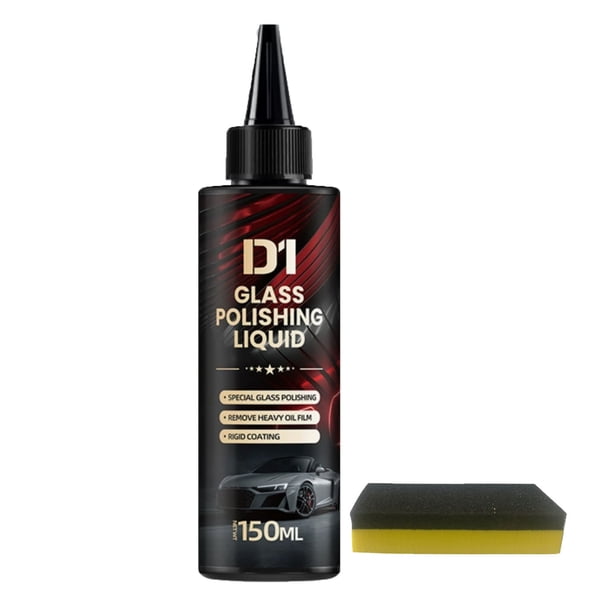 Abrillantador de cristales para coche, limpieza de arañazos y daños por agua, recubrimiento líquido especial para coches, secado rápido, potenciador de limpiaparabrisas brillante, 150 ml