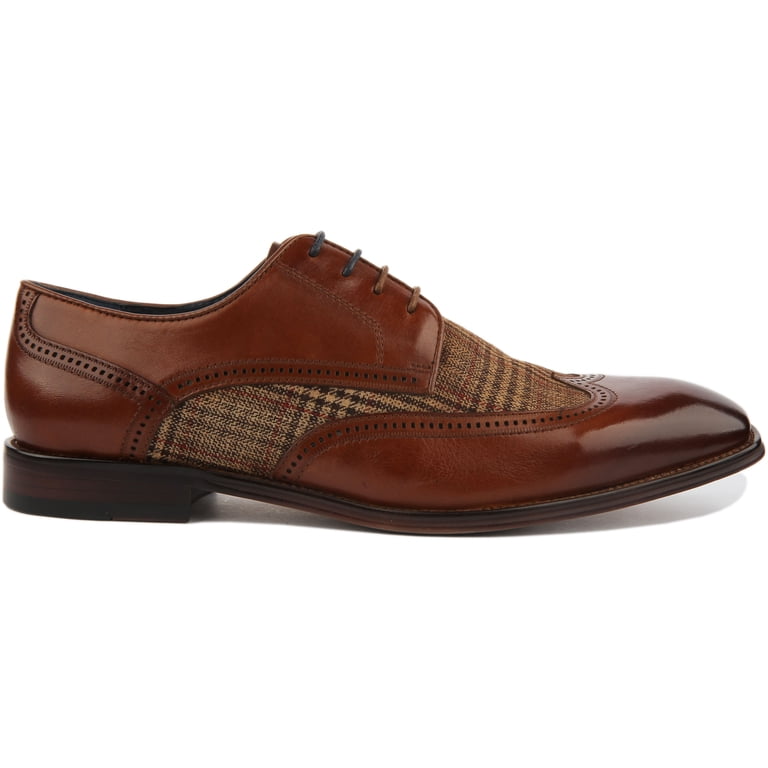 Men’s 2-tone brown oxfords, Size 10 Men main image 2