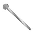 thumbnail image 2 of Broca para tallar madera de acero, herramienta eléctrica para tallar madera, broca para enrutador de madera para carpintería DIY Cabeza ancha 8mm, 2 of 9