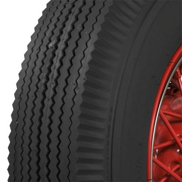 Firestone Vintage Blackwall Bias Ply Tire, 700-16, Authentic