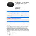 thumbnail image 2 of Rear Brake Drum - Compatible with 1971 - 1985, 1988 - 1990 Buick LeSabre Wagon 4-Door 1972 1973 1974 1975 1976 1977 1978 1979 1980 1981 1982 1983 1984 1989, 2 of 2