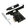 thumbnail image 2 of Tarjeta Gigabit Ethernet tarjeta de red PCIe con Pin chapado en oro 10/100/1000Mbps 25 Gbps para escritorio, 2 of 8