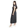 thumbnail image 3 of Vestido midi de puntos Roman Fashion /Juvenil, 9940X (Negro punto) negro M, 3 of 5