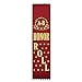 thumbnail image 3 of RibbonsNow "A-B" Honor Roll Award Ribbons - 100 Red Bookmark Style Ribbons, 3 of 4