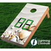 Lightning Cornhole Electronic Scoring Sand and Shells Cornhole Board