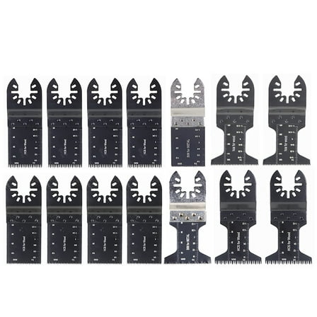 waltyotur Oscillating Saw Blade Multi-Tool Blades for Wood and Plastic 14 Pieces