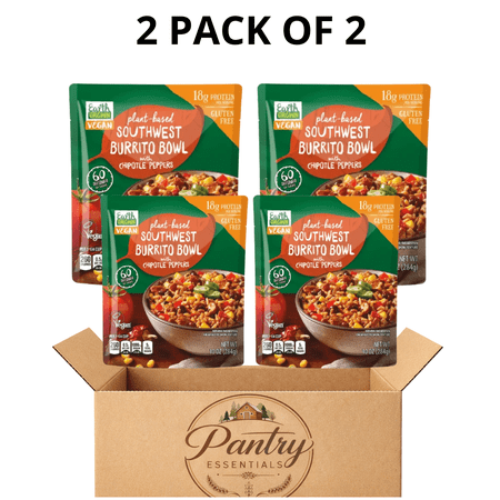 Earth Grown Southwest Burrito Bowl, 10 oz, 2-Pack