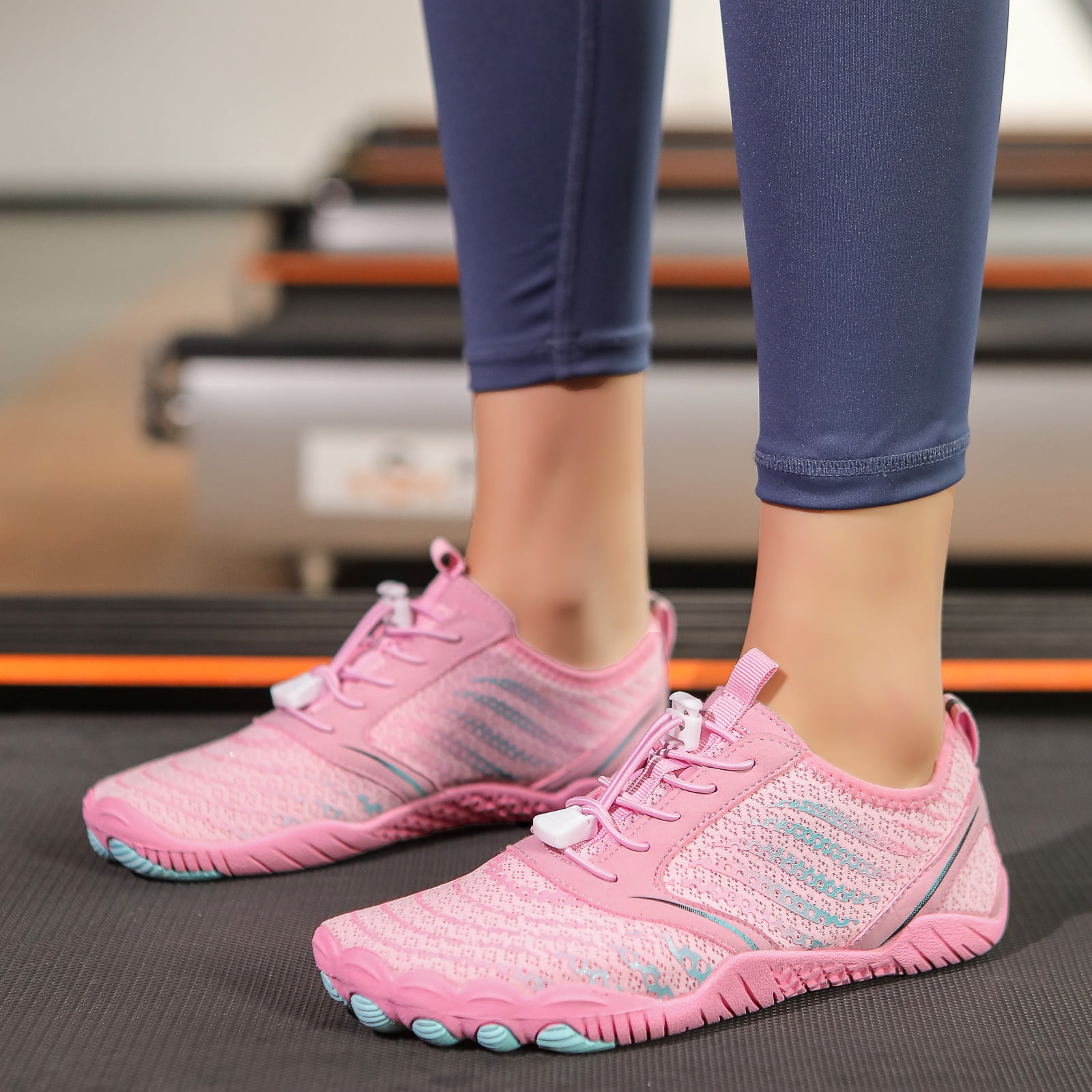 HOYUFEI Unisex Barefoot Shoes, Non-Slip Walking Shoes with Wide Toe Box, Pain-Free Comfortable Hiking Shoes for Men Women/men