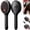Black, variant on Electric Massager Spray Comb with 4 Modes Red Light Therapy USB-C Rechargeable Hair Growth Brush for Scalp Relaxation