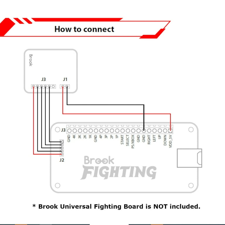 Brook UFB-UP5 Universal Fighting Board Upgrade Kit for the PS5