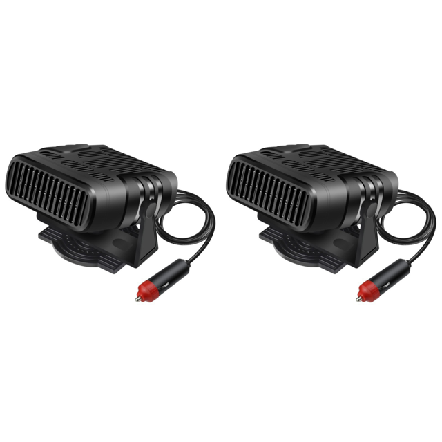 Calentador Parabrisas Coche 12V Desempañador Automático Ventilador Refrigeración Descongelador Doble Uso
