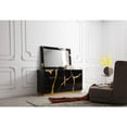 thumbnail image 6 of Modrest Aspen - Modern Black and Gold Dresser, 6 of 6