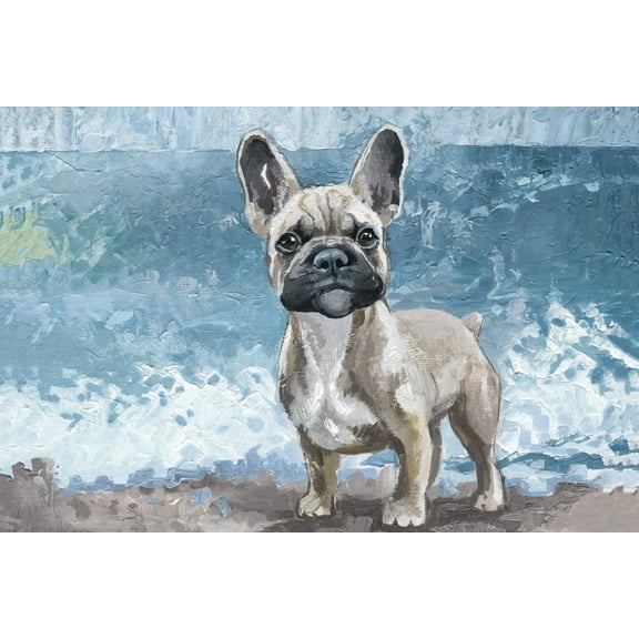Parvez Taj Hit the Shore Canvas Wall Art