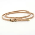 thumbnail image 2 of Women's Braided Pin Buckle Belt, Vintage Casual Thin Waist Rope Decorative Belt, 2 of 3
