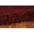 thumbnail image 2 of New Flokati 1400gr 3'6" x 5'6" Accent Rug, Burgundy, 2 of 5