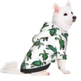 thumbnail image 2 of Balery Watercolor Turtle Sudadera con Capucha para Perros Pequeños – Ropa para Mascotas, Disfraz para Perros y Gatos, Ideal para Fiestas y Cosplay-Medium, 2 of 7