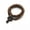 Coffee, variant on Mens Unisex Small Cross Wood Pedant Christian Necklace Wooden Ball Chain 26"-Coffee