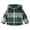 Green, variant on Curuila Boys Girls Coats Autumn Winter Long Sleeve Plaid Prints Hooded Button Mid-Length Outwear Green Size 9-12 Months