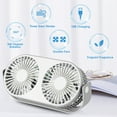 thumbnail image 1 of Ventilador USB Octpeak Escritorio doble velocidad 3 Vientos Rotación 360 grados, 1 of 6