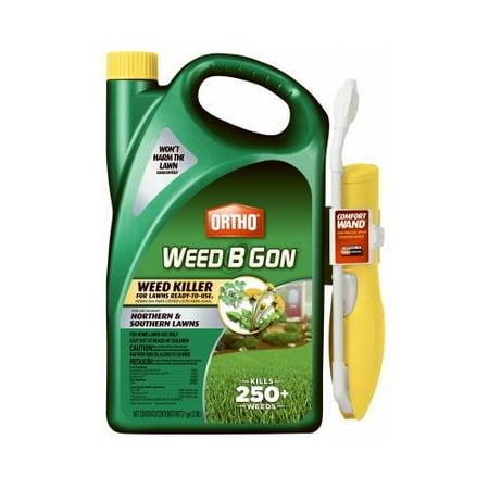 Scotts Ortho Roundup 0193210 Weed B Gon Lawn Weed Killer, Ready-to-Use, 1-Gal. Wand Spray