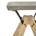 thumbnail image 6 of Safavieh Marcio Outdoor Modern Concrete Square Side Table - Dark Grey, 6 of 7