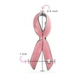 thumbnail image 4 of Bling Jewelry Womens Open Heart Enamel Pink Ribbon Breast Cancer Survivor Brooch Pin Silver Gold, 4 of 6