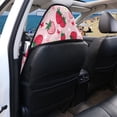 thumbnail image 5 of XYZCANDO Strawberry Pattern Car Seat Towel Cover Machine Washable Terry Cloth Car Seat Covers, Non-Slip, Suitable for Truck Seat Van, Fit for SUVs Trucks Cars, 5 of 7