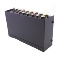 thumbnail image 4 of axGear 4 Port RCA Video Audio AV 1 In 4 Out TV Splitter Box 1 to 4 Screen, 4 of 6