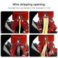 thumbnail image 2 of Multifunctional Manual Electrical Cable Stripping Machine Handheld Copper Wire Stripping Machine with Adjustable Depth, Easy to Carry, Suitable for Va, 2 of 5
