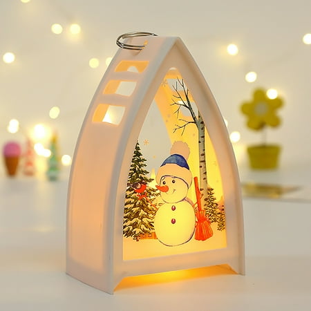 

Deals of the Day Clearance Night Lights Hut Design Electronic Christmas Decorations LED Light New Children s Hand Held Gift Window Display Pendant LED Night Light Religion for Christmas Decoration