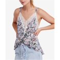 thumbnail image 2 of Free People Infinite Love Cami Camiseta sin mangas para mujer, blanco, grande Free People Cami, 2 of 2
