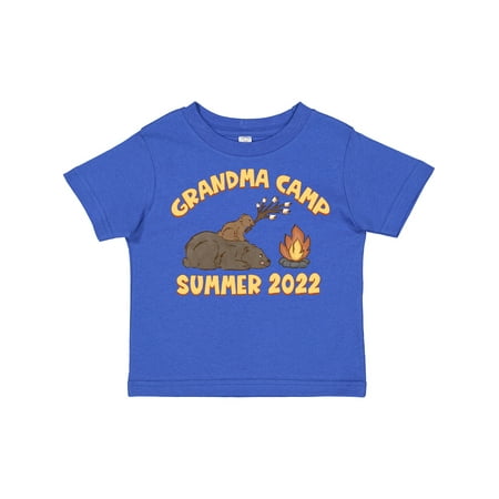 

Inktastic Grandma Camp Summer 2022 Gift Toddler Boy or Toddler Girl T-Shirt