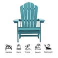 thumbnail image 4 of ACEGOSES 1 Peak HIPS Adirondack Chairs Weather Resistant for Patio Garden, Backyard, Patio and Indoors,Lake Blue, 4 of 10