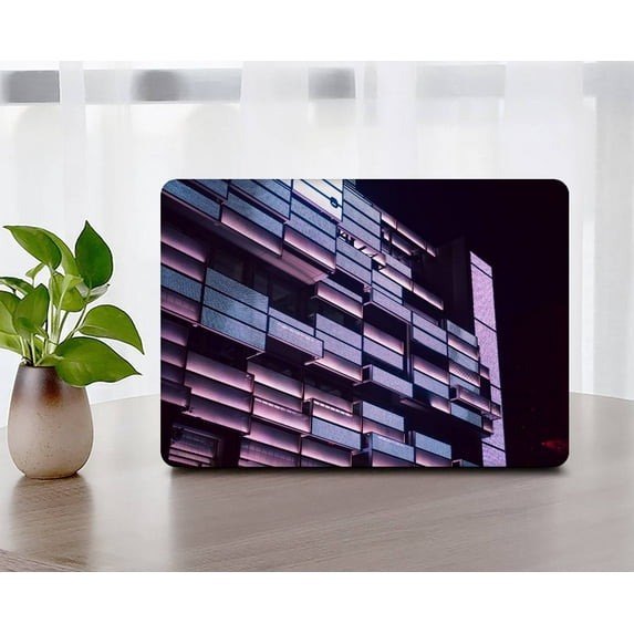 KSK KAISHEK Protective Case Hard Cover for MacBook Pro 13" with Touch Bar Model: A1706&A1708&A1989&A2159&A2251&A2289&A2338 M1 (Purple series 0180)