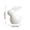 White-3, variant on Mini Cute Ceramic Easter Decor for Living Room and Bedroom, Adorable Figurine for Spring Home Decoration, Great Gift for Weddings and Holidays