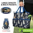 thumbnail image 2 of Garden Tool Bag,Siberian Husky Garden Tool Organizer,Garden Gifts,Waterproof Multi-Pocket Garden Tool Storage 11.8x5.5x11.4 Inch(Tools NOT Included), 2 of 6