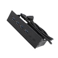 thumbnail image 1 of Hub De Panel Frontal USB 3.0, Panel De Extensión De Unidad óptica Plug And Play De 4 Puertos 5,25 Pulgadas 5 Gbps Para Placa Base, 1 of 7