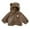 Coffee, variant on AOMPMSDX Baby Girls Boys Jacket Cartoon Bear Ears Hooded Outerwear Zipper Warm Winter Coat Boys Coat&jacket Pink 18 Months-24 Months