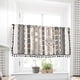 thumbnail image 1 of Valance Curtains For Kitchen - Window Light Blocking Short Rod Pocket Curtain Panels For Small Window Bathroom Basement, 1 of 7